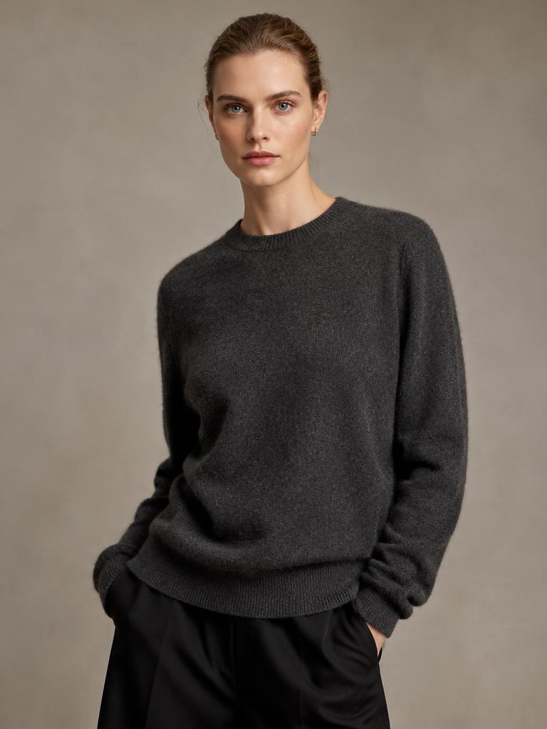 Ember Cashmere Crewneck